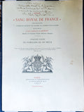 Extrait « Sang Royal de France » – Du Pin de la Guérivière – Dédicace Famille Moët (Moët & Chandon) – Estimé Drouot 120-180 €