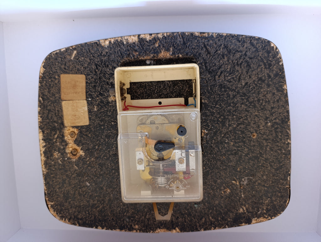Horloge murale Trophy Transistor – Vintage années 60