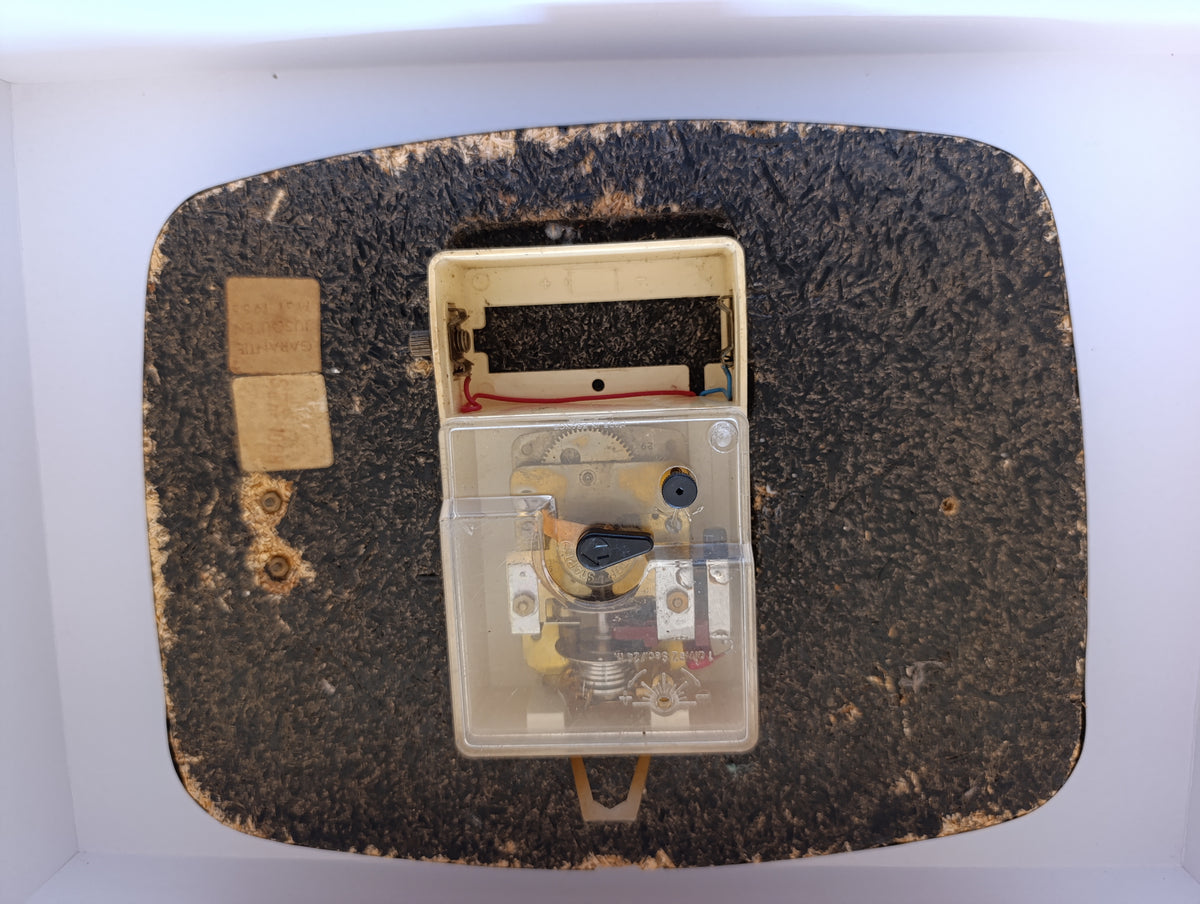 Horloge murale Trophy Transistor – Vintage années 60