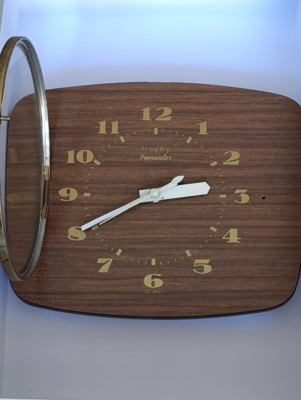 Horloge murale Trophy Transistor – Vintage années 60