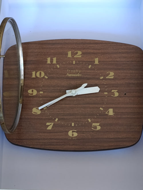 Horloge murale Trophy Transistor – Vintage années 60