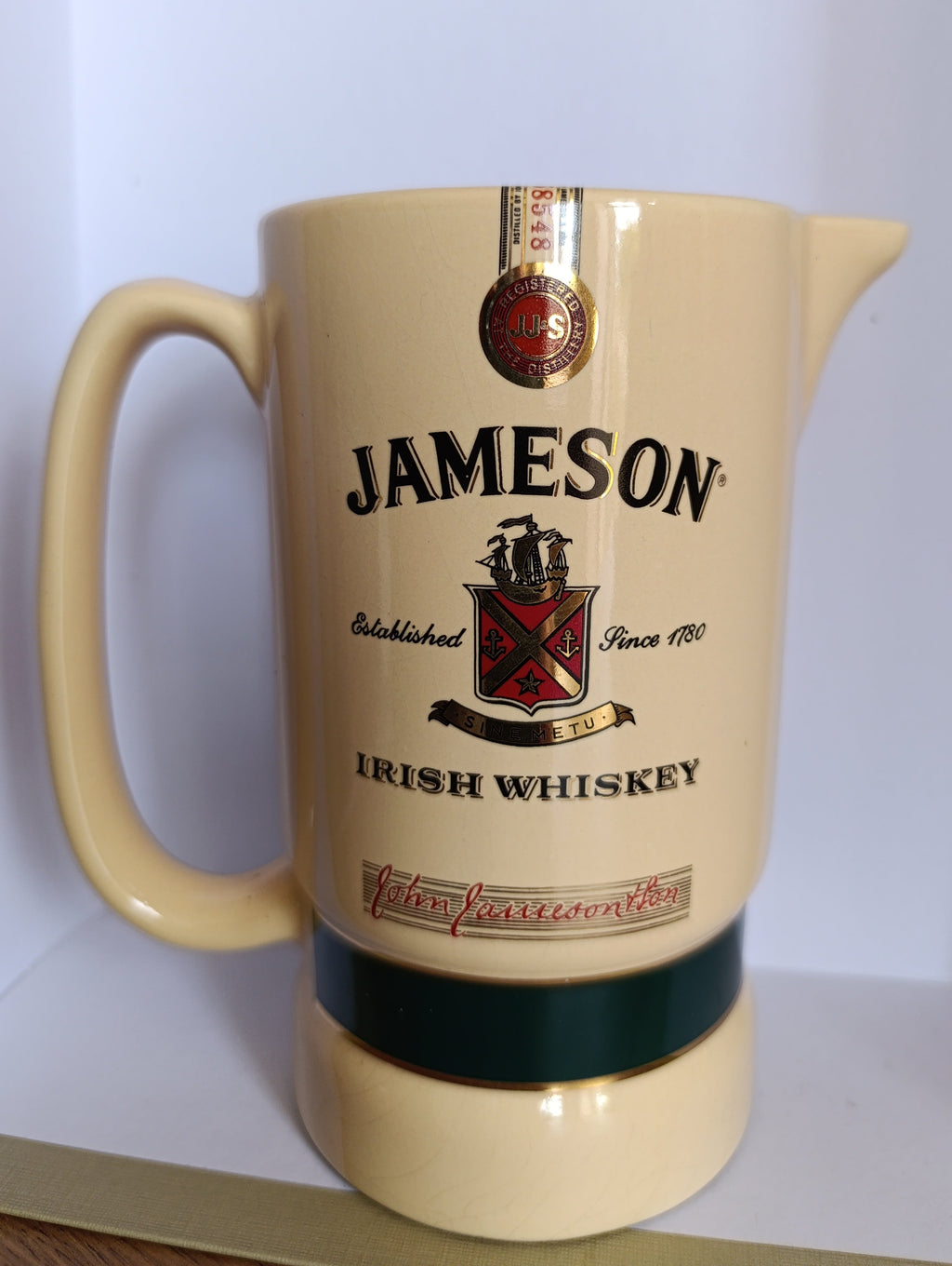 Pichet Jameson, vue de l'intérieur