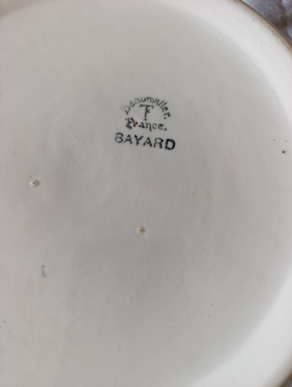 Service de table Bayard France – 29 assiettes vintage