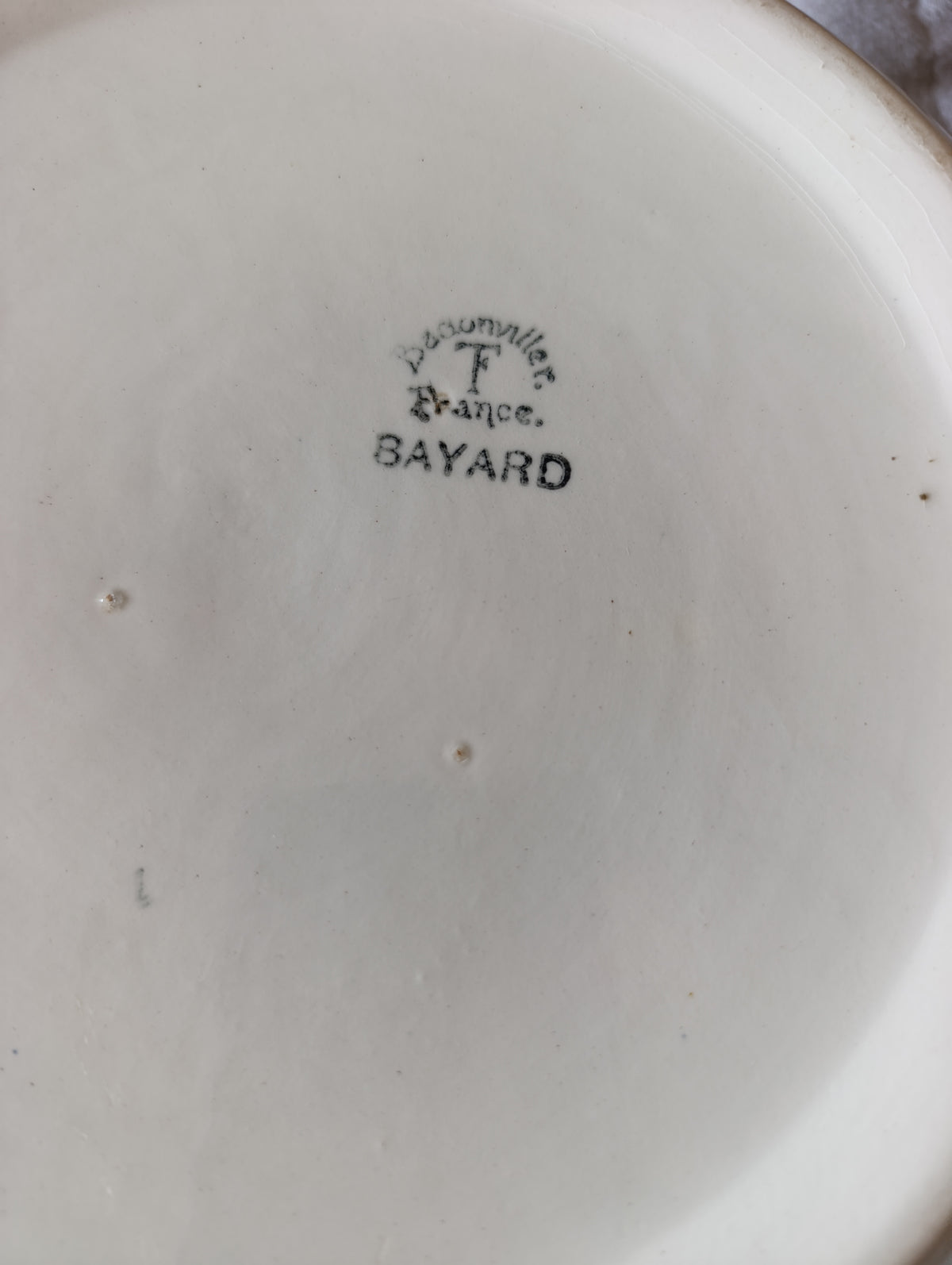 Service de table Bayard France – 29 assiettes vintage