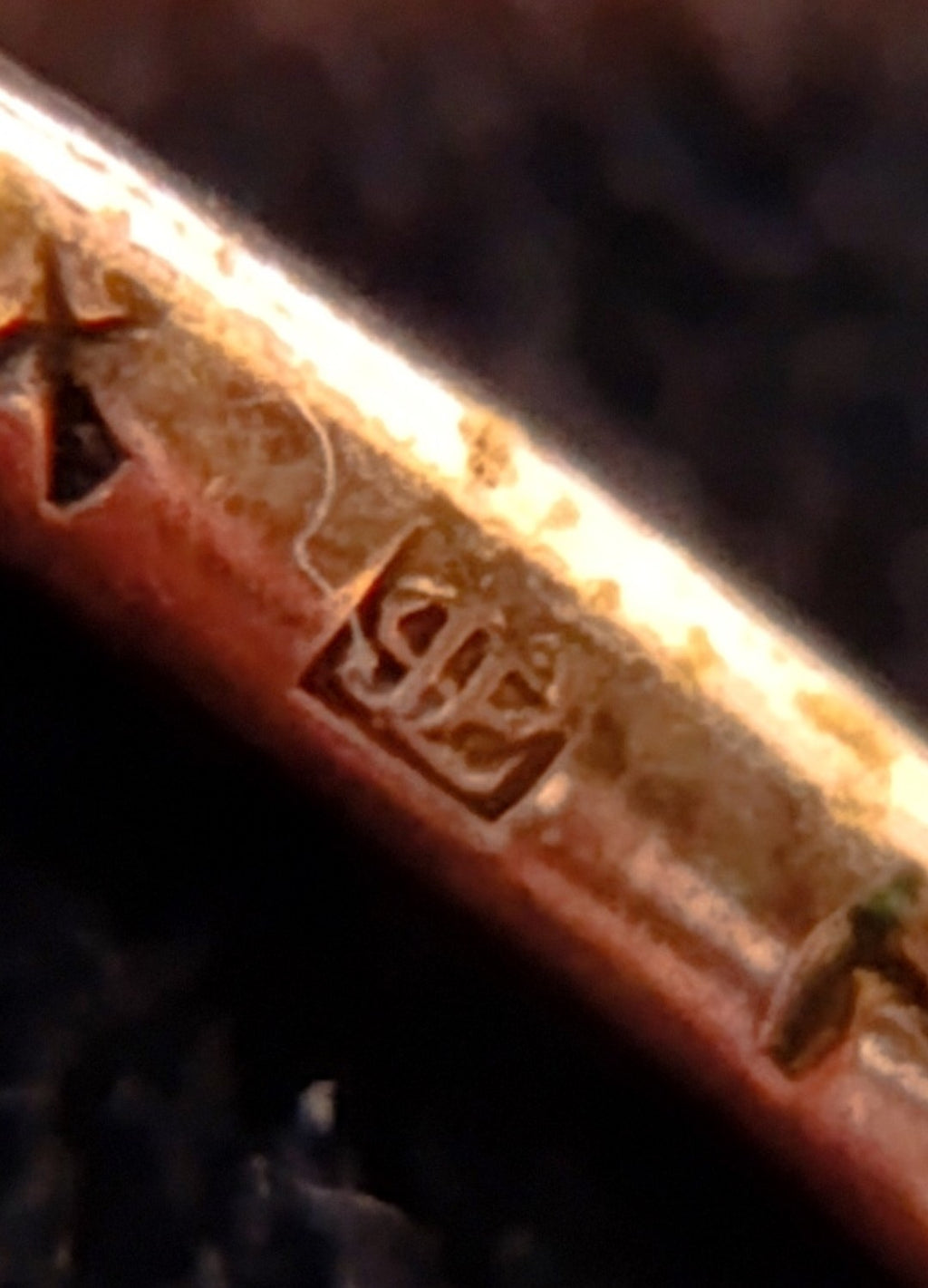Lot de 2 pince-nez anciens avec étuis, dont un Lux France